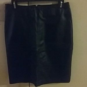Leather Skirt